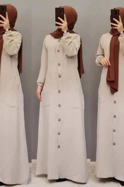 Yeni Model Ayrobin Kap Modelim Taş Rengi