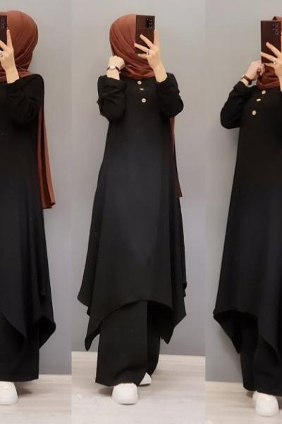 Yeni Model Ayrobin Takımım Siyah