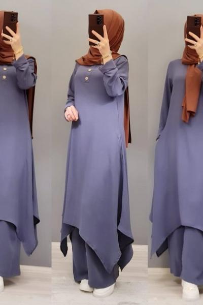 Yeni Model Ayrobin Takımım Açık Mavi