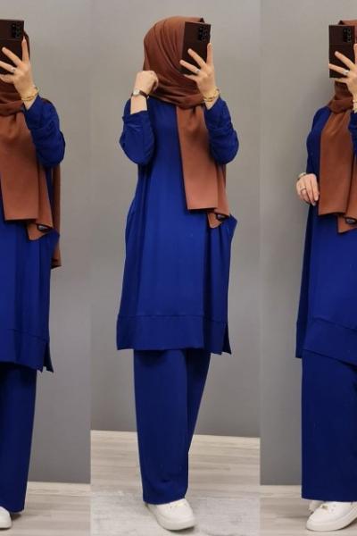 Yeni Model Cepli Takımim Saks Mavisi