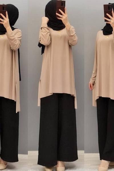 Yeni Model Tuniğim Krem