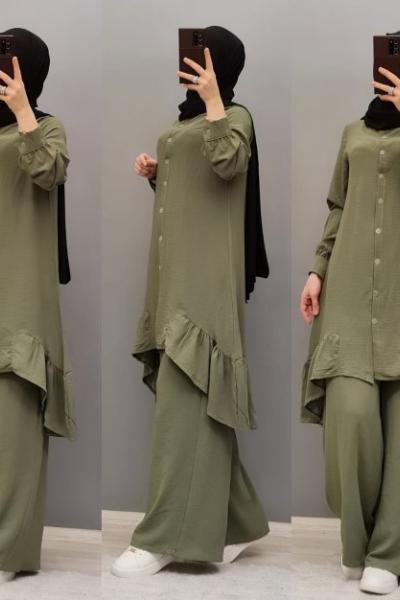 Yeni Model Ayrobin Takımım Haki