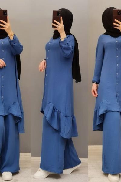 Yeni Model Ayrobin Takımım İndigo