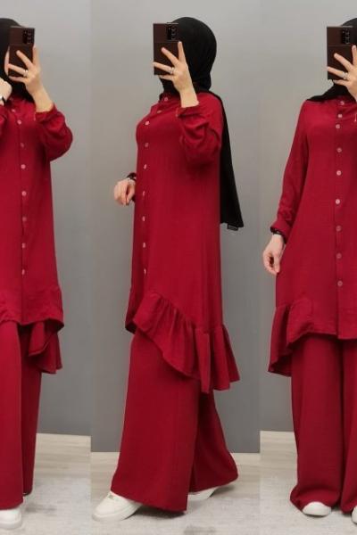 Yeni Model Ayrobin Takımım Kırmızı