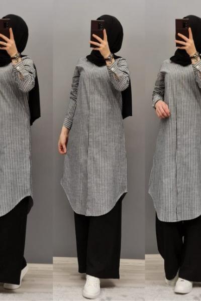 Yeni Model Tuniğim Gri