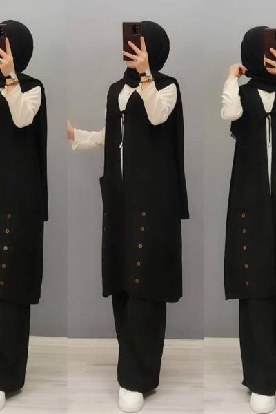 Yeni Model Yeleğim Siyah