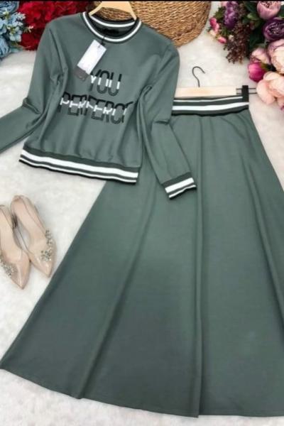 Yeni Model İkili Takım Mint Yeşili