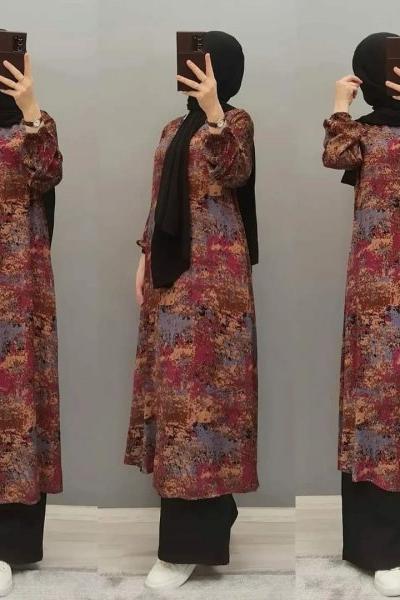 Yeni Model Tuniğim Bordo