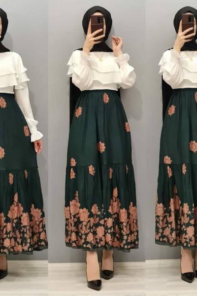 Yeni Model Eteğim Haki