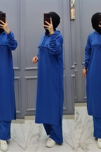 Yeni Model Eşofman Takımım Mavi