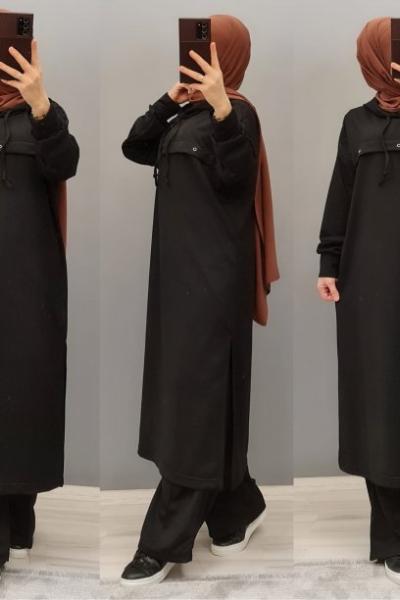 Yeni Model Eşofman Takımım Siyah