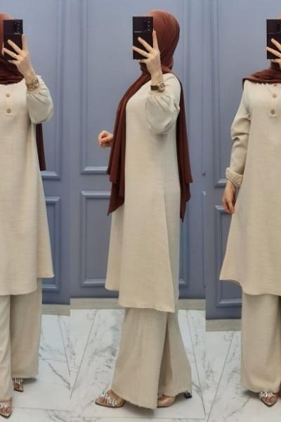 Yeni Model Takımım Krem