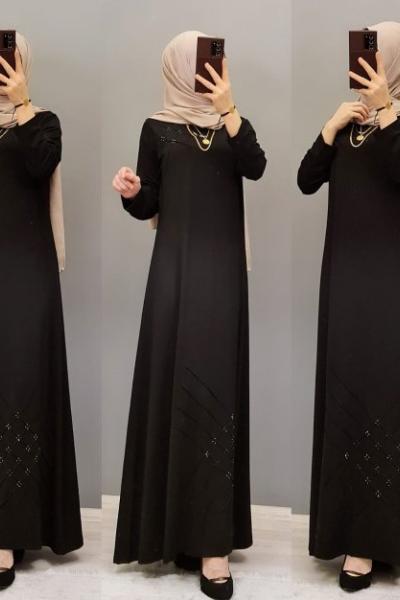 Yeni Model Elbisem Siyah