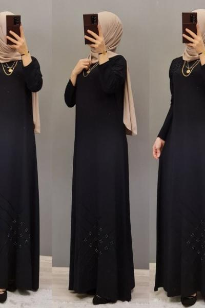 Yeni Model Elbisem Lacivert