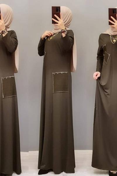 Yeni Model Elbisem  Haki