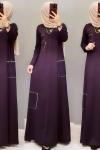 Yeni Model Elbisem  Mürdüm