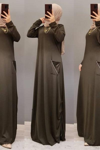 Yeni Model Elbisem  Haki