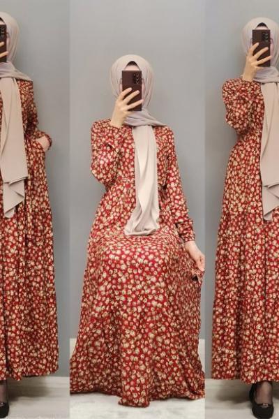 Yeni Model Cepli Elbisem Kiremit