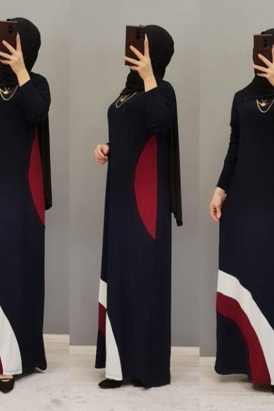 Yeni Model Elbisem Lacivert