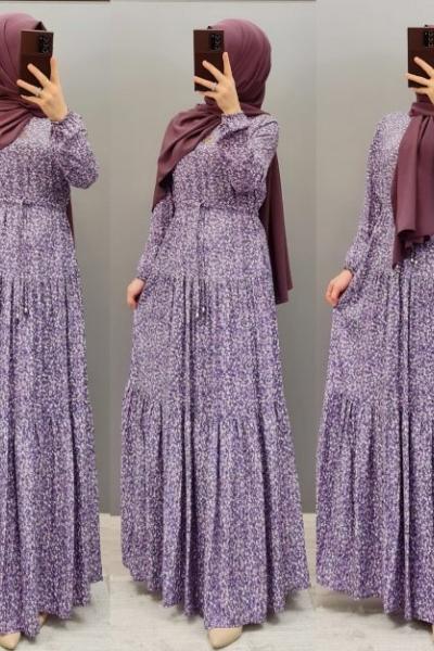 Yeni Model Elbisem Lila