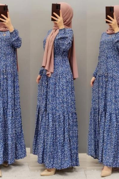 Yeni Model Elbisem Mavi