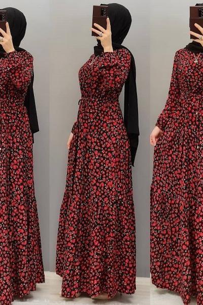 Yeni Model Elbisem  Kırmızı