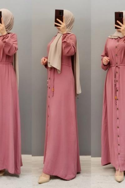 Yeni Model Ayrının Elbisem Pembe
