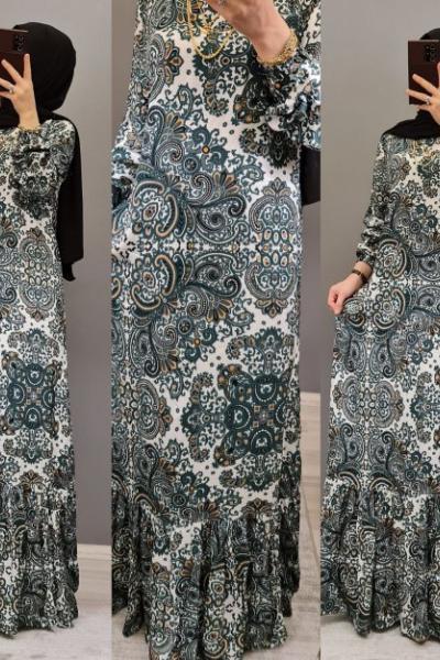 Yeni Model Elbisem Yeşil