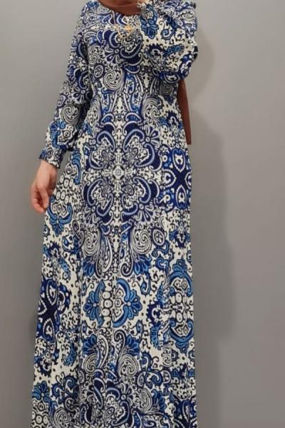 Yeni Model Elbisem Mavi