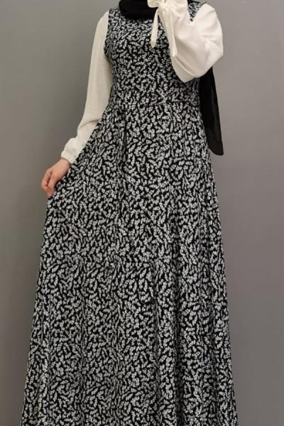 Yeni Model Jile Elbisem Siyah