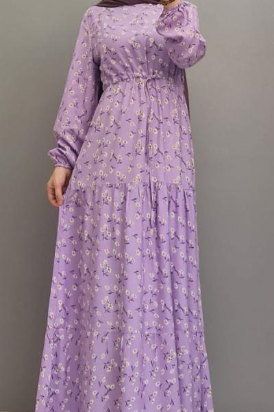 Yeni Model Elbisem Lila