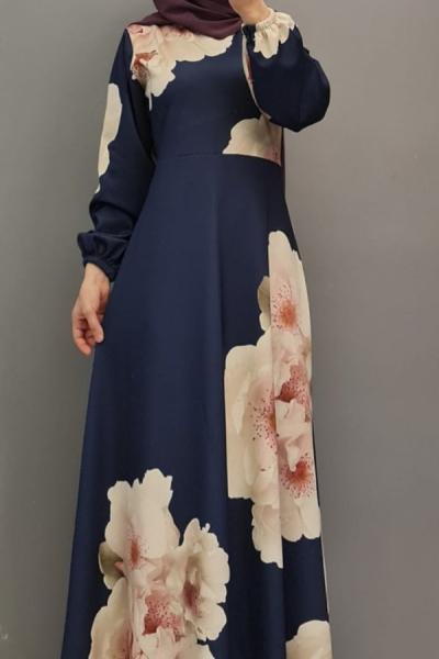 Yeni Model Dalgıc Elbisem Lacivert