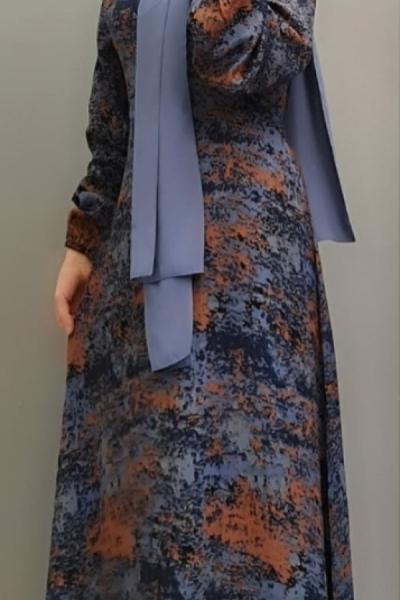 Yeni Model Elbisem Mavi