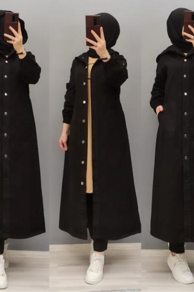 Yeni Model Trenc Kapım Siyah