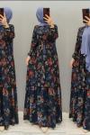 Yeni Model Elbisem Lacivert