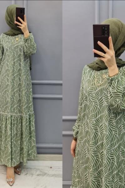 Yeni Model Elbisem Yeşil