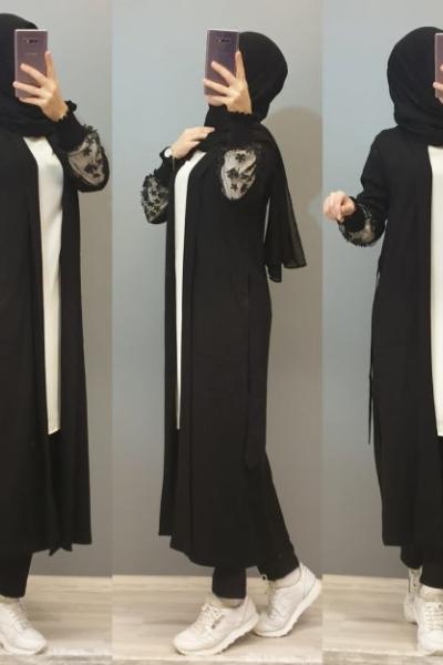 Yeni Model Hırkam Siyah