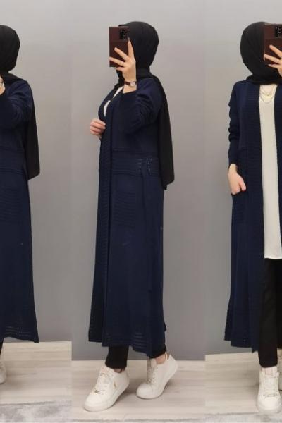 Yeni Model Hırkam Lacivert