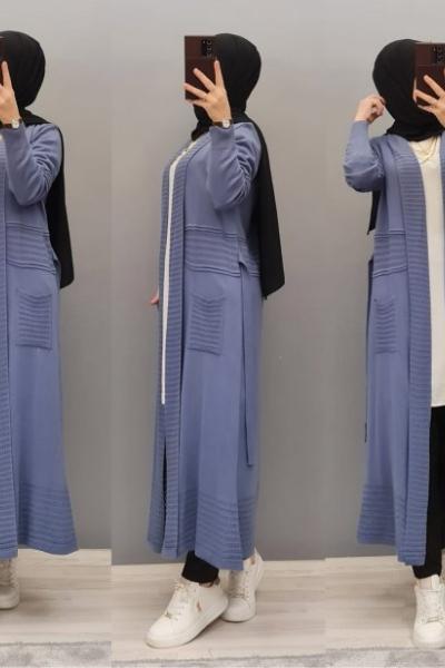 Yeni Model Hırkam Mavi