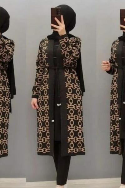 Yeni Model Hırkam Siyah