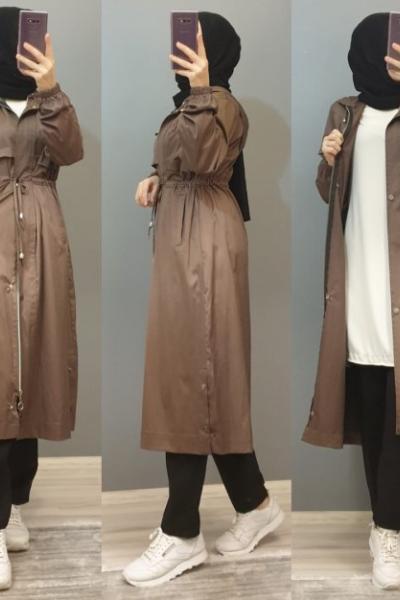 Yeni Sezon Trenç Modelim Kahverengi