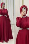 Yeni Sezon Alkım Abiyem Bordo