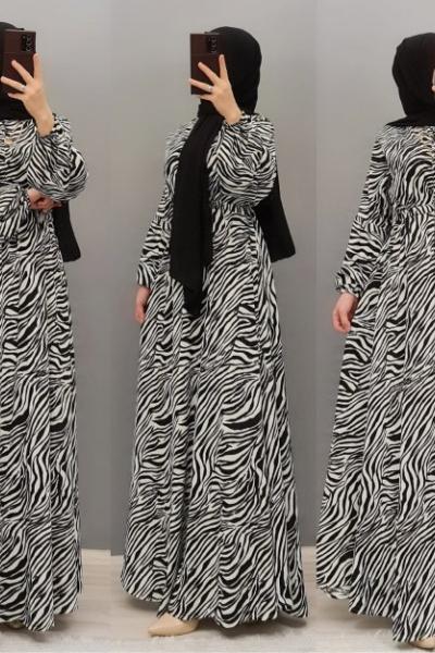 Yeni Zebra Model Elbisem Zebra