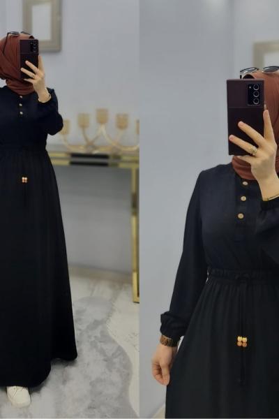 Yusra Spor Elbisem Siyah