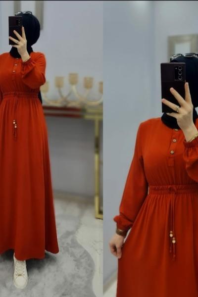 Yusra Spor Elbisem Turuncu