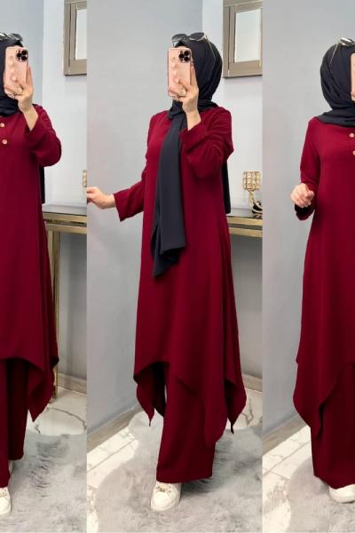 Zehra Takımım Bordo