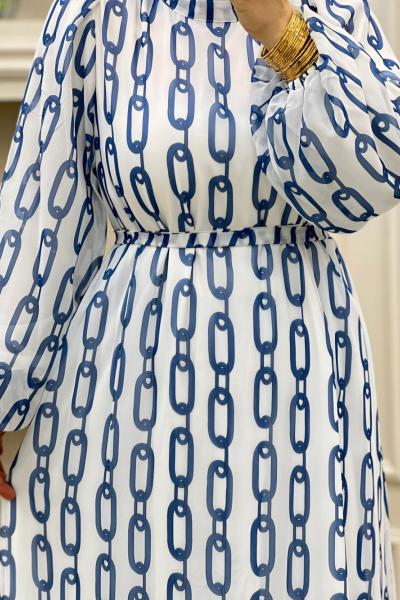 Zen Elbise  Lacivert