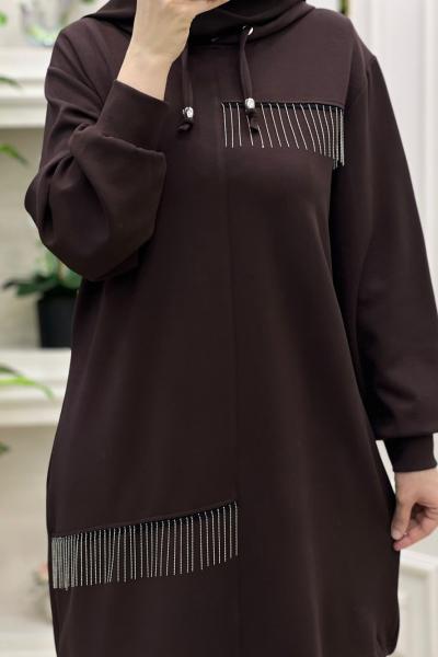 Zincir Takım  Kahverengi