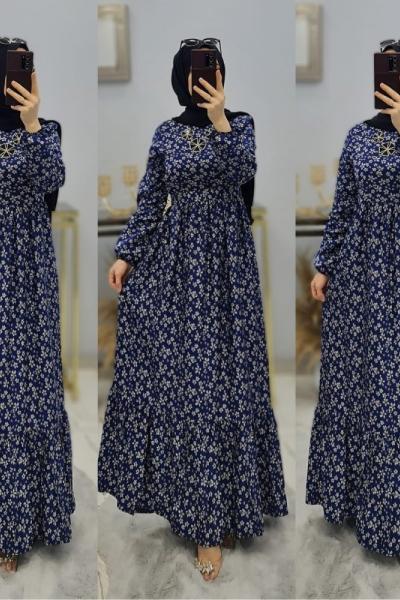 Zuhal Elbisem Lacivert