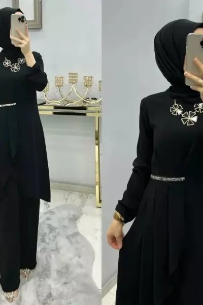 Zümra İkili Takımım Siyah